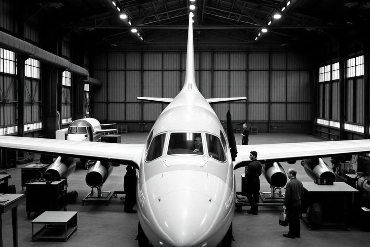 BAC One-Eleven production at Băneasa